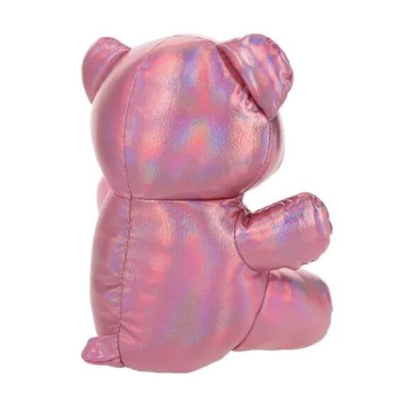 🔥Candy Bears Valentines Day Metallic Plush 8" Stuffed Animal Rose BNWT🔥 - Picture 2 of 4